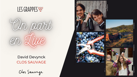 Clos Sauvage part en live avec Les Grappes
