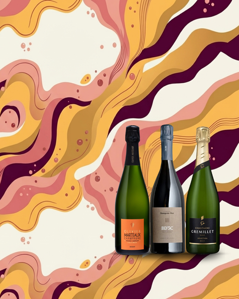 20% off our champagnes, crémants, and pét-nats!