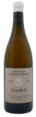 Cuvée Chablis Defaix sans soufre du domaine Bernard Defaix