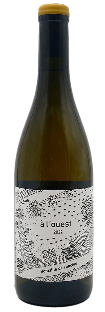 Cuvée Chablis à l'Ouest sans sulfites ajoutés du domaine De L'Enclos