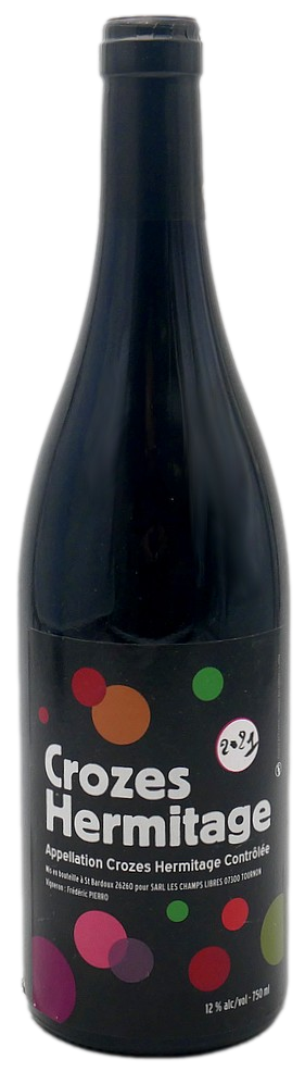 Cuvée Crozes-Hermitage du domaine Les Champs Libres