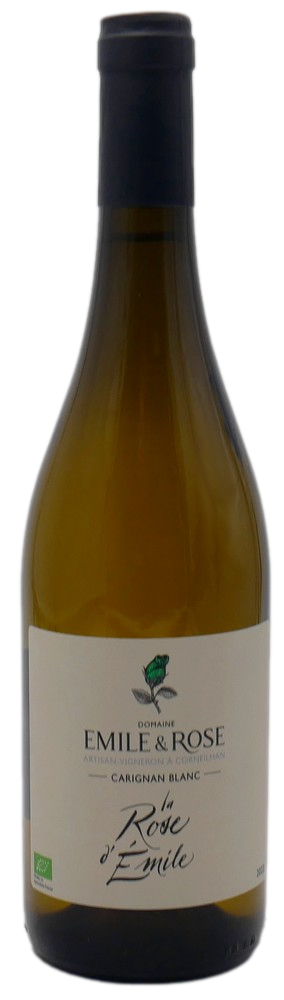 Cuvée Carignan Blanc La Rose d'Emile du domaine D'Emile Et Rose