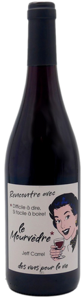 Cuvée Rencontre avec le cépage Mourvèdre du domaine Jeff Carrel