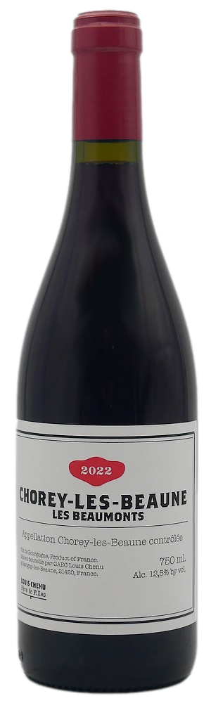 Cuvée Chorey les Beaune Les Beaumonts du domaine Louis Chenu