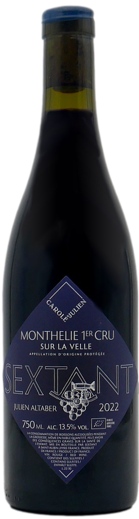 Cuvée Sur la Velle du domaine Sextant