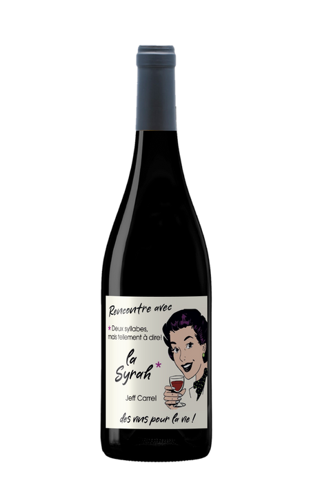 Cuvée Rencontre avec la Syrah du domaine Jeff Carrel