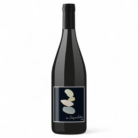 Bottle of A l'équilibre 2022 wine from the Jeff Carrel estate