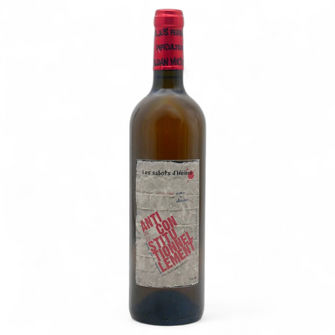 Bouteille de vin Anticonstitutionnellement 2024 du domaine Les Sabots d'Hélène - Alban Michel