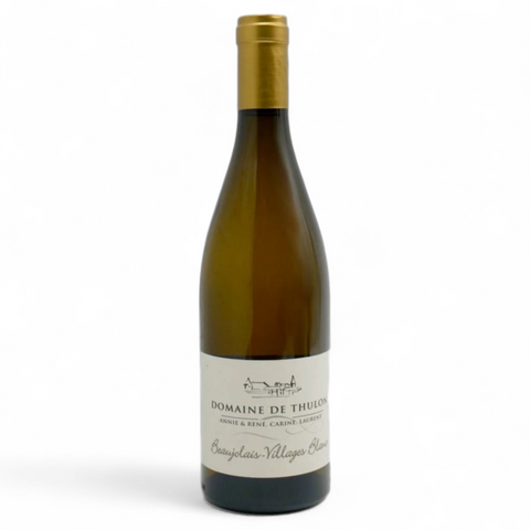 Bouteille de vin Beaujolais Villages Blanc 2024 du domaine Jeff Carrel