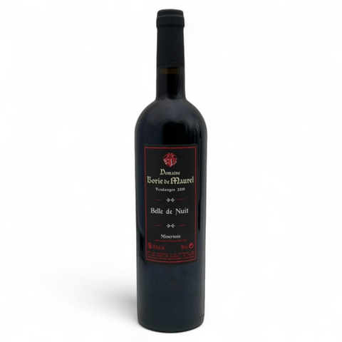 Bouteille de vin Belle de Nuit 2022 du domaine Borie de Maurel