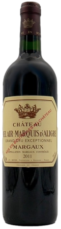 Cuvée Château Bel Air Marquis d'Aligre 2011 du domaine Bel Air Marquis d'Aligre