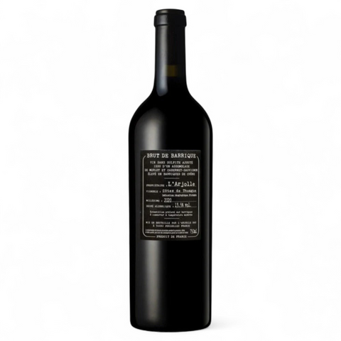 Bouteille de vin Brut de barrique sans sulfites ajoutés 2023 du domaine Domaine de l'Arjolle