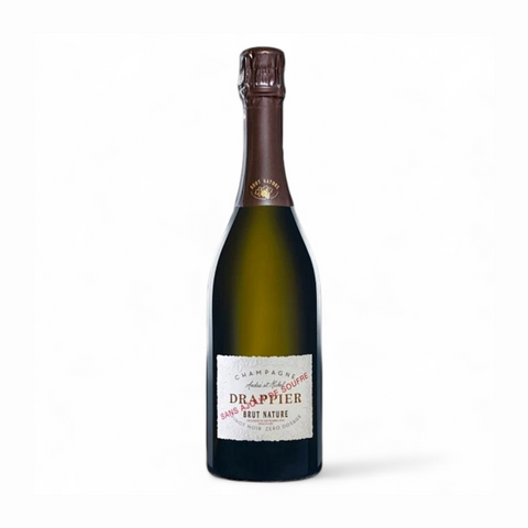 Bouteille de vin Brut Nature sans souffre du domaine Champagne Drappier
