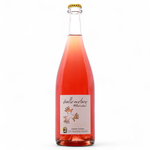 Bottle of Bulle Nature Rosé 2023 from Domaine Les Grandes Vignes