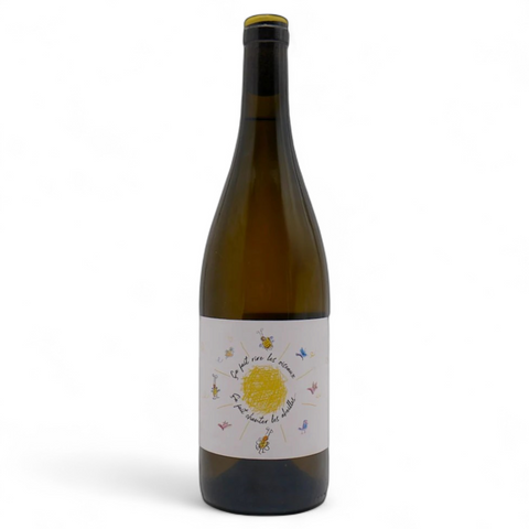 Bouteille de vin Ca fait rire les oiseaux ça fait chanter les abeilles du domaine Wine Nat