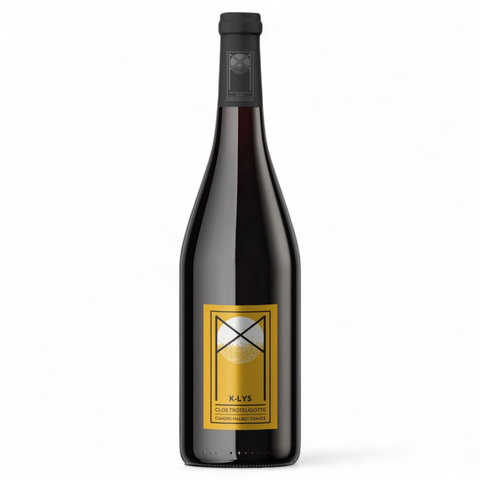 Bouteille de vin Cahors K-Lys 2022 du domaine Clos Troteligotte
