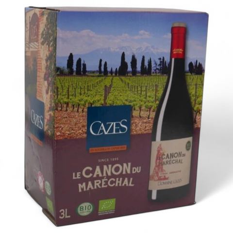 Bouteille de vin Canon du Maréchal 2023 du domaine Caves du Roussillon