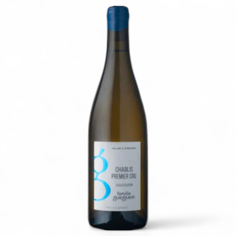 Bouteille de vin Chablis 1er cru Vaucoupin 2023 du domaine Domaine Celine et Fréderic Gueguen
