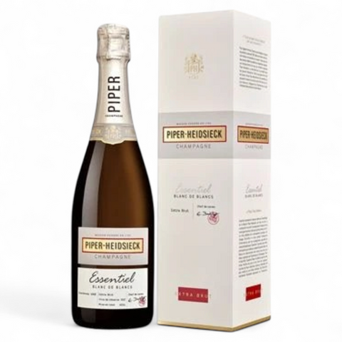 Bottle of Piper-Heidsieck Blanc de Blancs Essentiel Champagne - With a case from Les Grappes