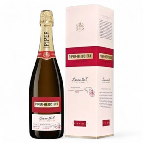 Piper-Heidsieck Blanc Essentiel Champagne Bottle - With a case from Les Grappes estate