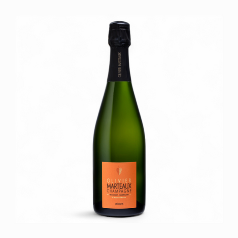 Bouteille de vin Champagne Brut Reserve du domaine Champagne Olivier Marteaux