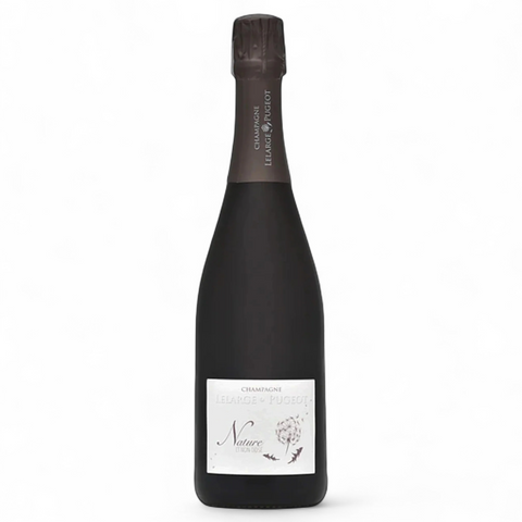 A bottle of Champagne Nature wine from the Wine Nat estate
