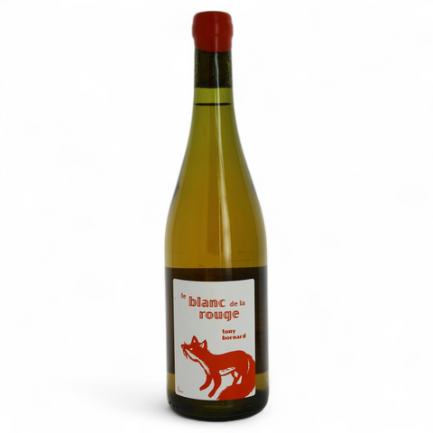 Bouteille de vin Chardonnay Le blanc de la rouge 2018 du domaine Domaine Bornard