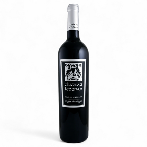 A bottle of Château de Léognan 2018 wine from the Château de Léognan estate
