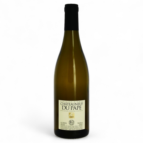 Bouteille de vin Châteauneuf du Pape Blanc 2021 du domaine Eric Texier