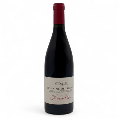 Bouteille de vin Chiroubles Thulon 2022 du domaine Jeff Carrel
