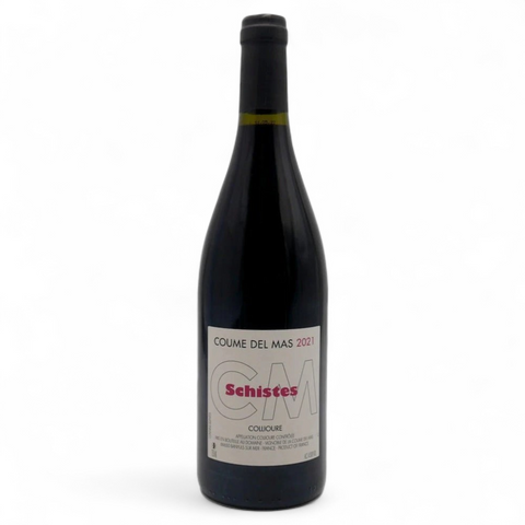 Bouteille de vin Collioure Schistes 2021 du domaine Caves du Roussillon