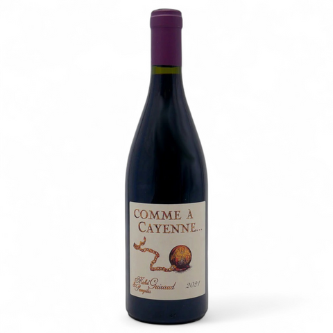 Bouteille de vin Comme à Cayenne 2022 du domaine Jeff Carrel