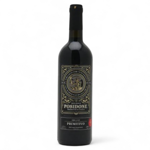 Bouteille de vin Corvezzo Posidone Primitivo 2024 du domaine Vignobles Francois Lurton