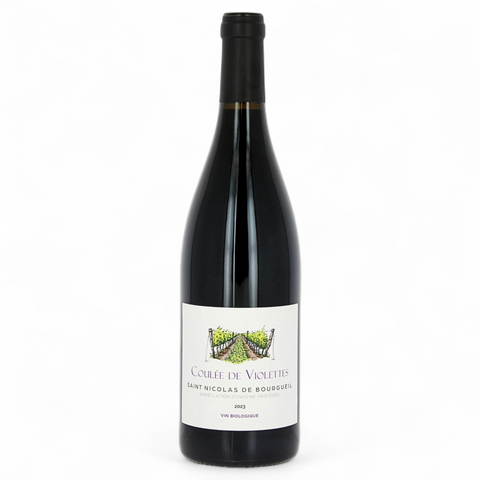 Bouteille de vin Coulée de Violettes 2023 du domaine Les Grappes