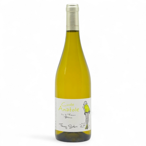 Bouteille de vin Cuvée Anatole Blanc 2023 du domaine Fanny Sabre
