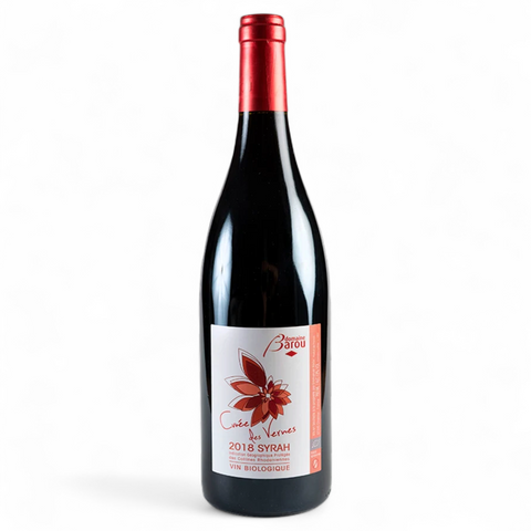 Bouteille de vin Cuvée des Vernes Syrah 2024 du domaine Domaine Barou