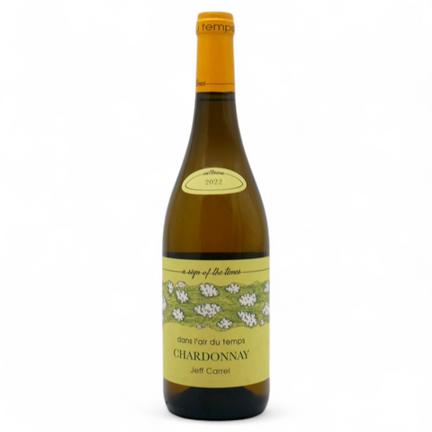 Bouteille de vin Dans l'air du temps Chardonnay 2024 du domaine Jeff Carrel