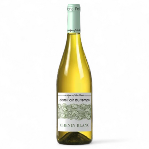 Bottle of "Dans l'air du temps" Chenin 2025 from the Jeff Carrel Estate
