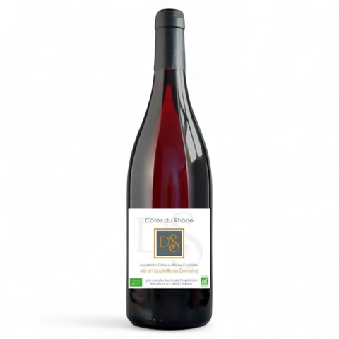 A bottle of DS 2025 wine from Domaine du Séminaire