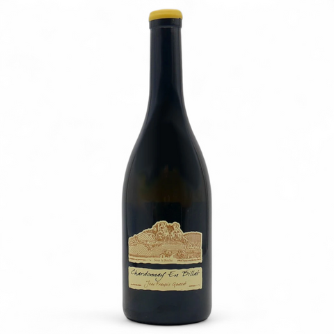 A bottle of 2018 En Billat wine from the Jean-François Ganevat estate