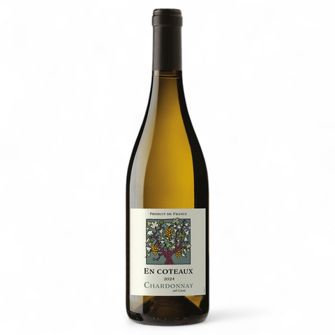 Bouteille de vin En Coteaux Chardonnay 2024 du domaine Jeff Carrel