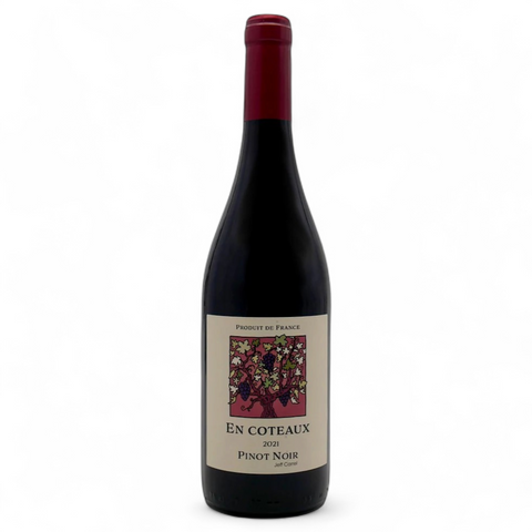 Bouteille de vin En Coteaux Pinot noir 2024 du domaine Jeff Carrel