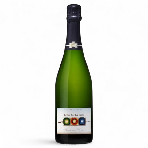 Bouteille de vin Entre Ciel et Terre Extra Brut du domaine Champagne Françoise BEDEL