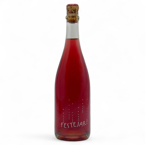Bouteille de vin Festejar rosé 2023 du domaine Patrick Bouju