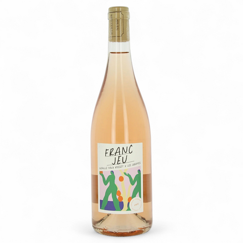 Franc Jeu 2025 Rosé wine bottle from the SELECT VINS estate, LLC