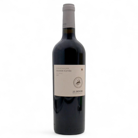 Bouteille de vin Grande Cuvée rouge 2018 du domaine Sélection Jean Louis Denois