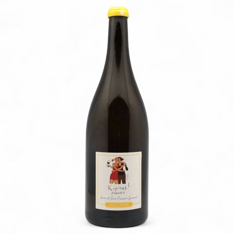 A bottle of Kopines! 2017 wine from the Jean-François Ganevat estate