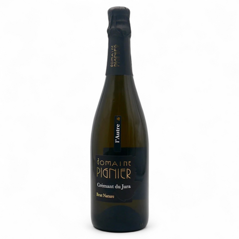 A bottle of L'Autre Brut Nature 2022 wine from Domaine Pignier