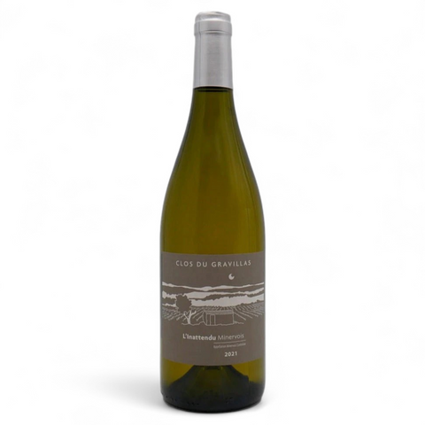 Bouteille de vin L'Inattendu 2024 du domaine Clos du Gravillas
