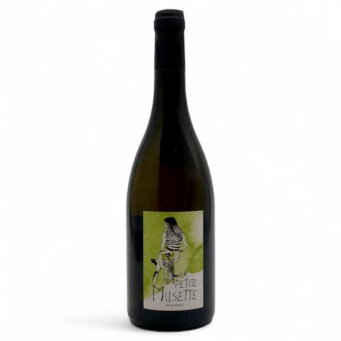 Bouteille de vin La petite musette blanc 2024 du domaine Wine Nat